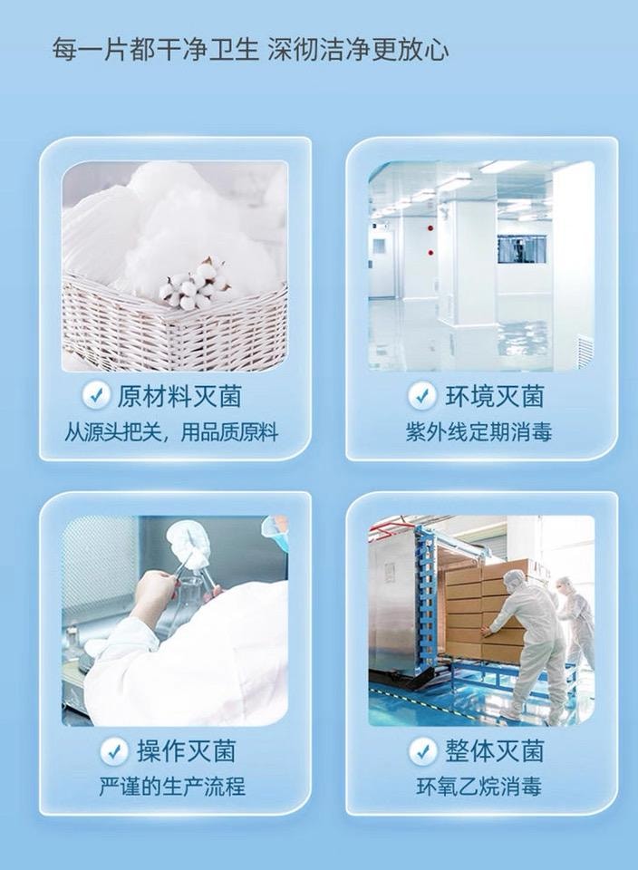 Medical-Grade Pure Cotton Sensitive Skin-Friendly & Breathable Overnight Disposable Period Underwear 2 Packs 6ct XL