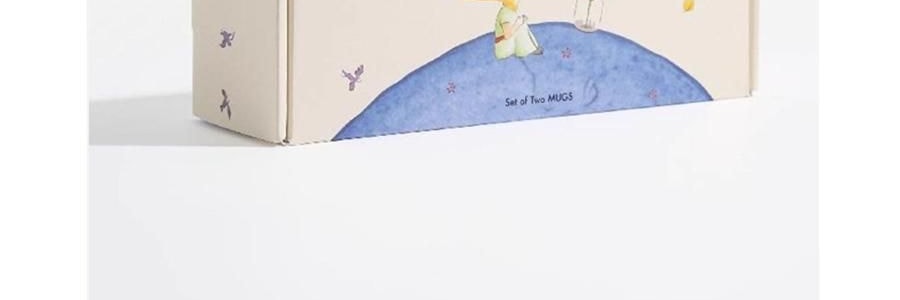 THE BEAST野兽派  小王子马克杯 星球对杯套装 情侣水杯骨瓷杯子礼物 2只装