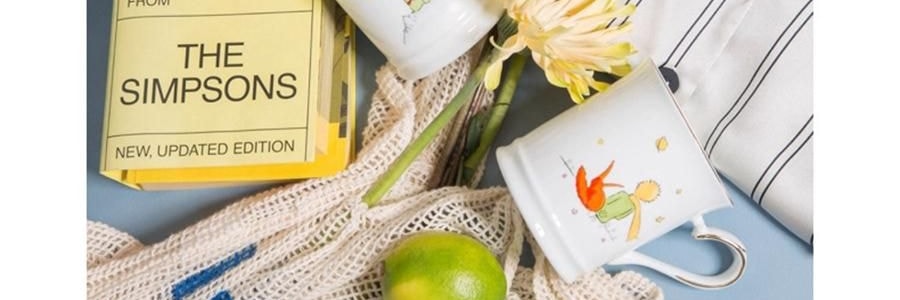 THE BEAST野兽派  小王子马克杯 星球对杯套装 情侣水杯骨瓷杯子礼物 2只装