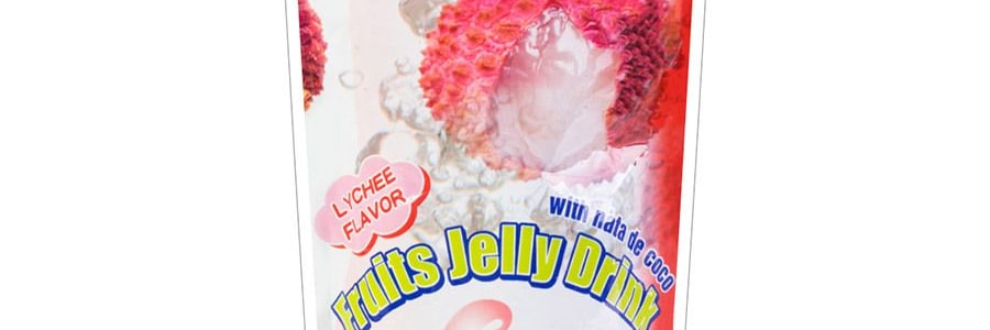 日本SHIRAKIKU讚岐屋 果凍爽椰果粒 荔枝味 150g*4包入