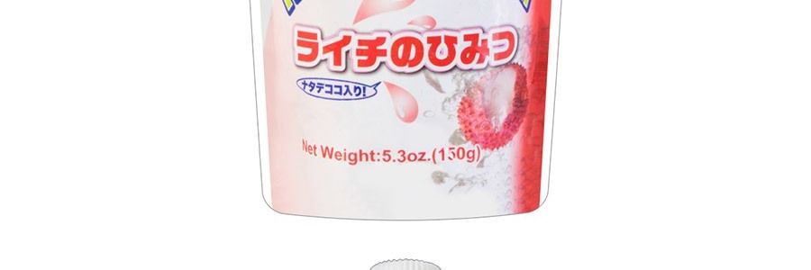 日本SHIRAKIKU讚岐屋 果凍爽椰果粒 荔枝味 150g*4包入