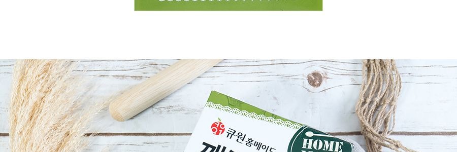 韓國QONE 黑芝麻麵包預拌粉 500g