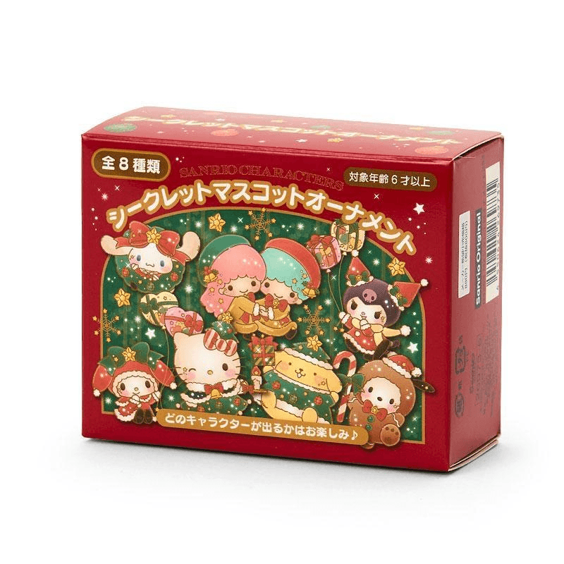 サンリオキャラクター クリスマスオーナメント 全8種類　コンプリートbox 日本直送】サンリオ クリスマスシリーズ ぬいぐるみキーホルダー