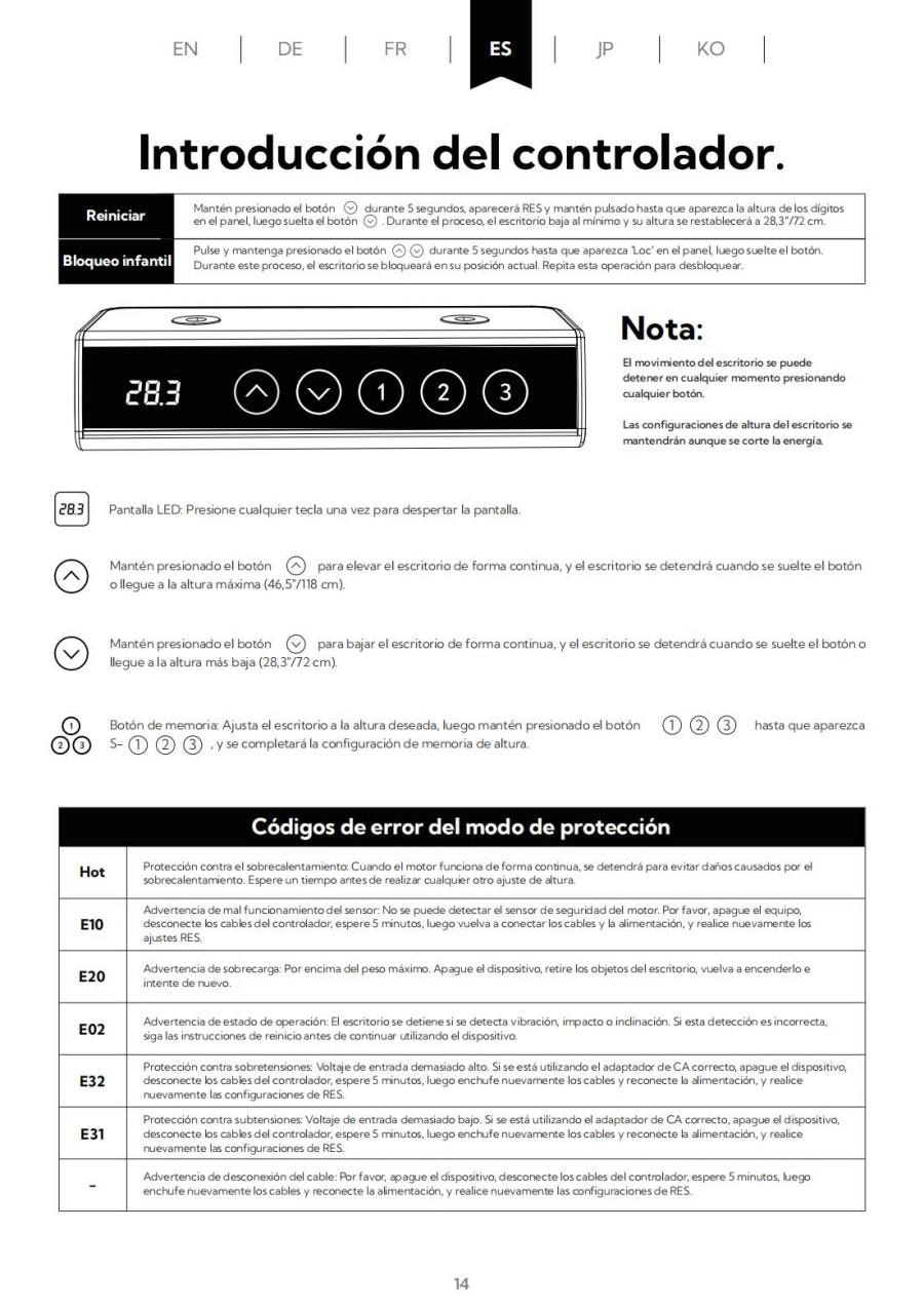 【美國直郵】 美國 hiorin 48 吋站立式桌子 1個 防爆鋼玻桌面 電動升降 閃電級組裝