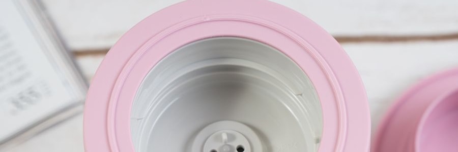 日本ZOJIRUSHI像印 不鏽鋼真空保冷保溫燜燒杯 #粉紅 350ml SW-EAE35PS