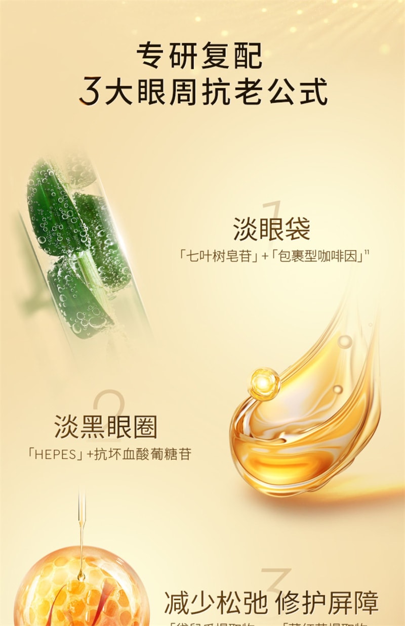 【中國直郵】澳洲 cemoy. 第3代小飛碟 晶耀立體緊緻多效眼霜 撫眼紋 提眼角 淡淚溝 塑眼廓 20ml/瓶【朱梓驍同款】