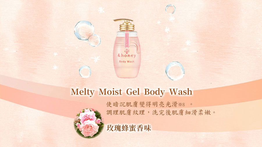 日本&HONEY 极致蜂蜜滋润沐浴露 #金木犀香&nbsp;补充装 440ml