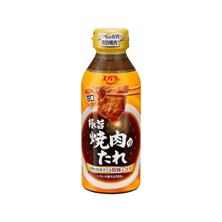 【日本直邮】日本 EBARA FOODS 超级美味烤肉酱汁 350g 甜口