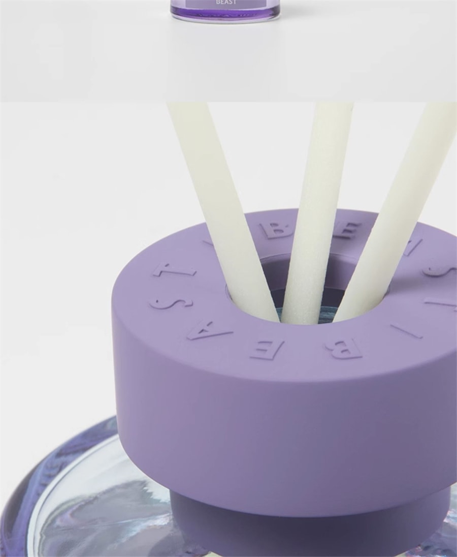 新年送礼【中国直邮】THEBEAST野兽派   巴黎周末扩香石散香器香薰蜡烛晶石礼盒生日礼物女   紫色