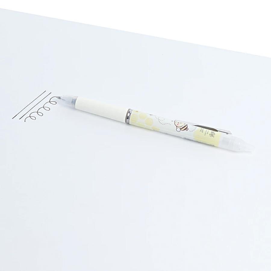 【日本直邮】日本 SUNSTAR 太阳星 chiikawa吉伊卡哇可擦黑色中性笔  0.5mm 黄色