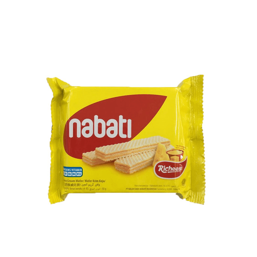【马来西亚直邮】 印度尼西亚 NABATI 芝士奶油威化饼 50g