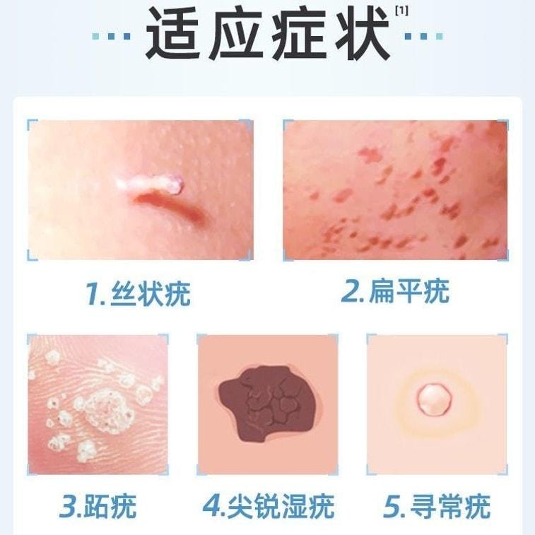 【中国直邮】  丽芙 咪喹莫特乳膏扁平疣丝状疣尖锐湿疣咪喹莫特乳膏涂 8袋/盒
