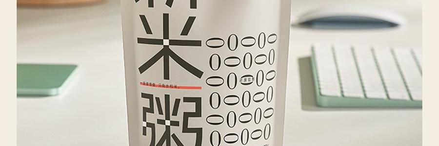 【健康低卡】魅力厨房 即食新米粥 300g  早餐夜宵食品代餐方便速食轻断食 