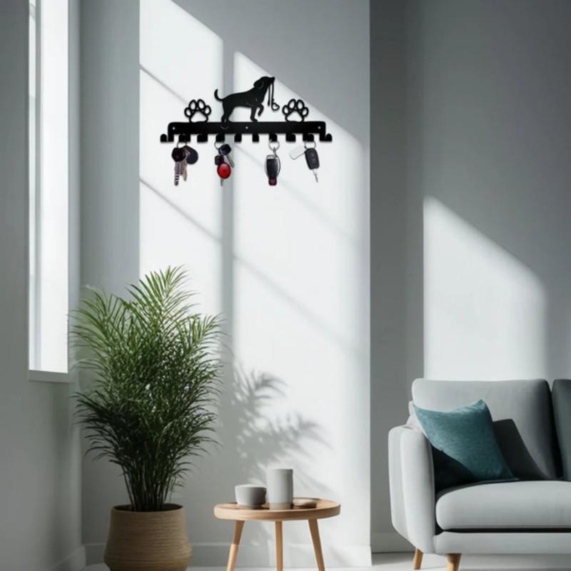 【美国直邮】 美国 法提娜 墙挂存储架 1个 狗金属 耐用 家居装饰 挂钩墙 金属浮雕