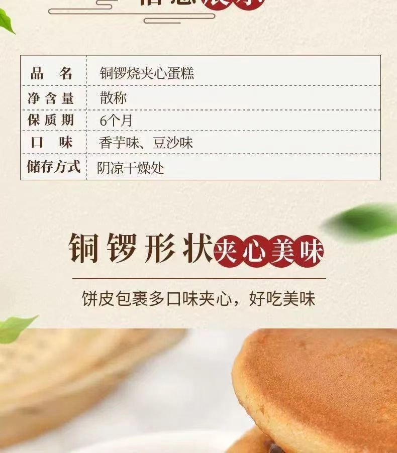 中國 機器貓 原焙香芋味銅鑼燒 308g【充飢解餓下午茶】