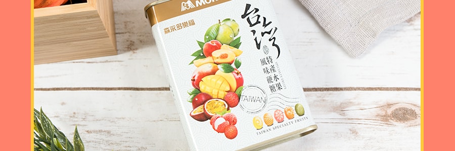 日本MORINAGA 森永 樂福水果糖(台灣特產水果) 180g