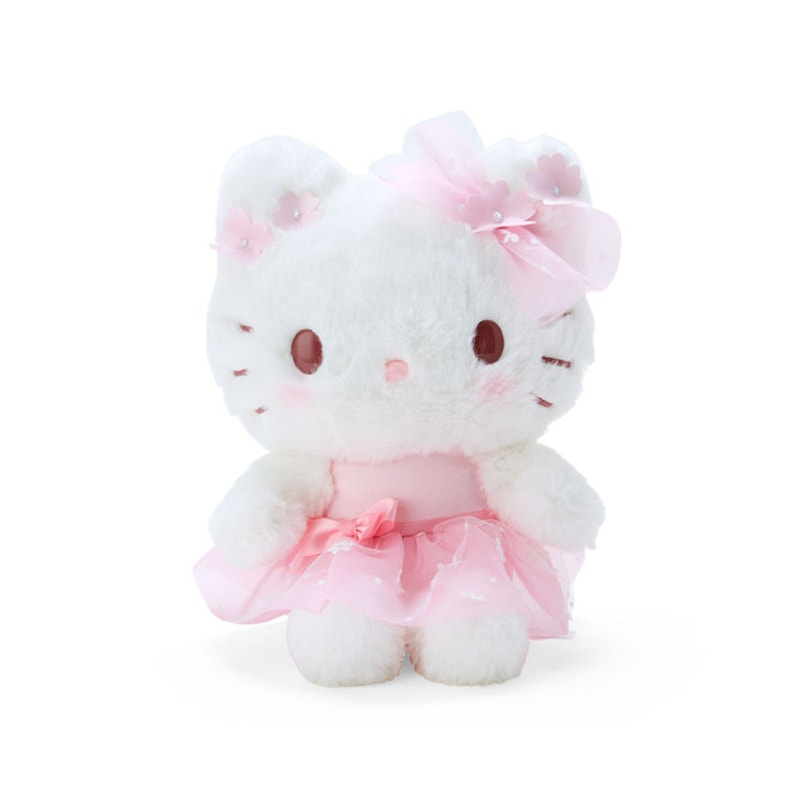 【日本直邮】SANRIO三丽鸥  樱花系列 毛绒玩具玩偶【凯蒂猫】