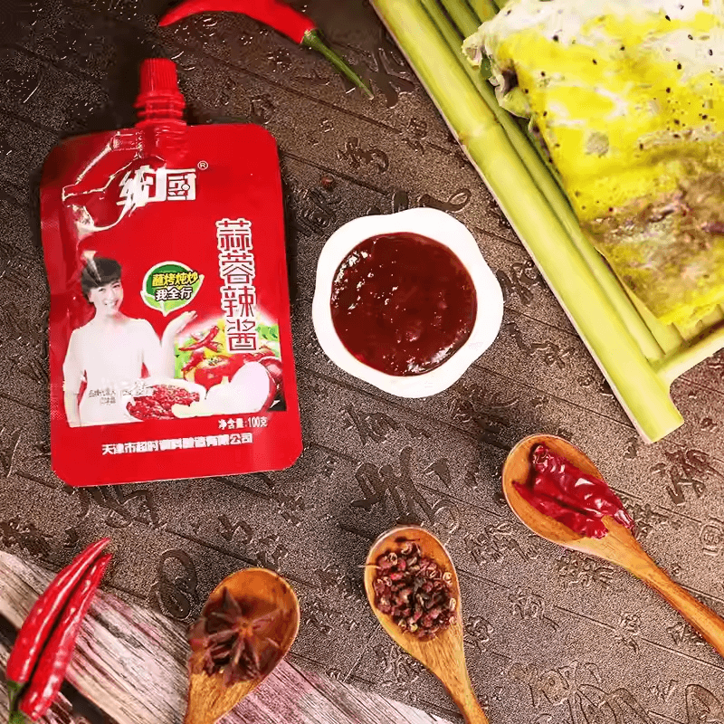 统厨 天津蒜蓉辣酱100g*2袋
