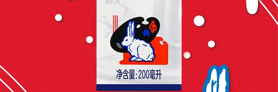 【超值分享装】光明X大白兔 牛奶 奶糖风味 200ml*6盒