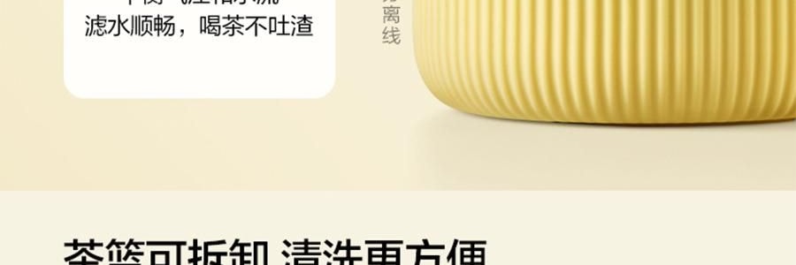 BUYDEEM北鼎 划水鸭泡茶吨吨杯子 玻璃杯壶 600ml DG86/A9