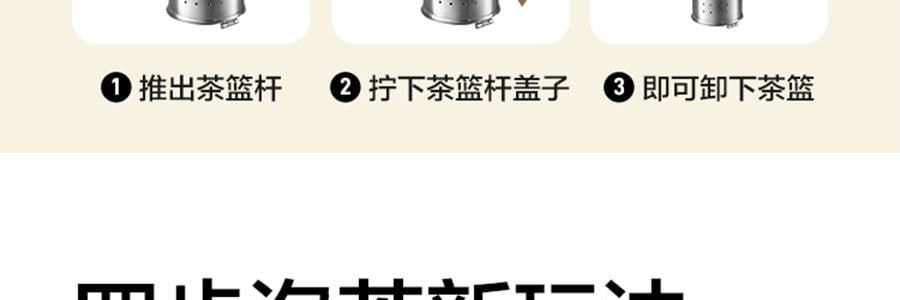 BUYDEEM北鼎 划水鸭泡茶吨吨杯子 玻璃杯壶 600ml DG86/A9