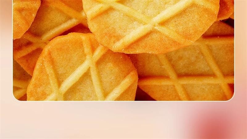 【中国直邮】 七小七 儿童山药薏米曲奇脆黄油饼干宝宝健康解馋小吃零食休闲食品 4袋