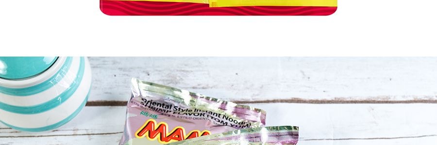 泰國MAMA媽媽 泡麵 酸辣蝦口味 5連包 300g