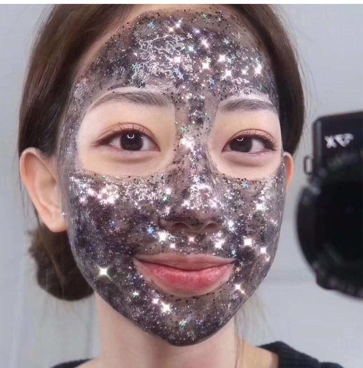 韓國PNY7'S 補水保濕美嫩白收毛孔清爽控油星空撕拉麵膜 50g