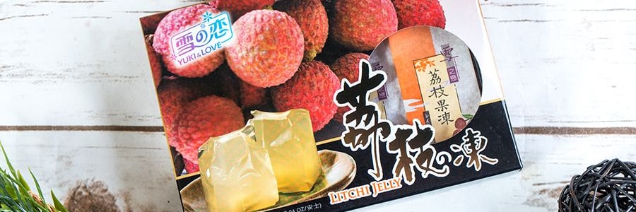 台灣雪之戀果凍 荔枝凍 200g