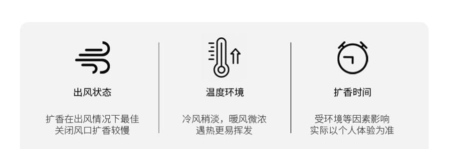 宋朝 聽海系列車載香薰 掛件香水 出風口香氛香掛 蘭韻清風