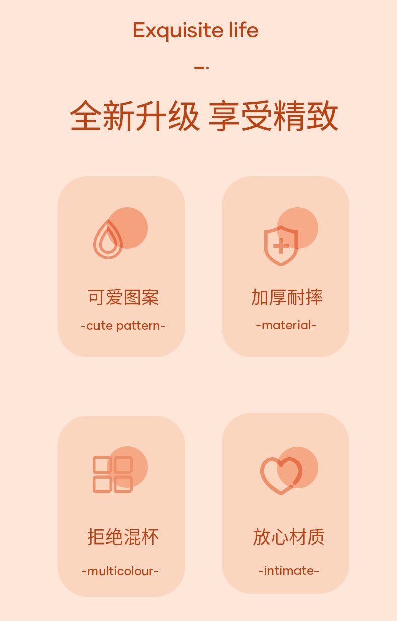 【中國直郵】親太太 漱口杯輕奢透明牙刷杯宿舍高顏值情侶盥洗杯兒童牙杯學生刷牙杯 黃色