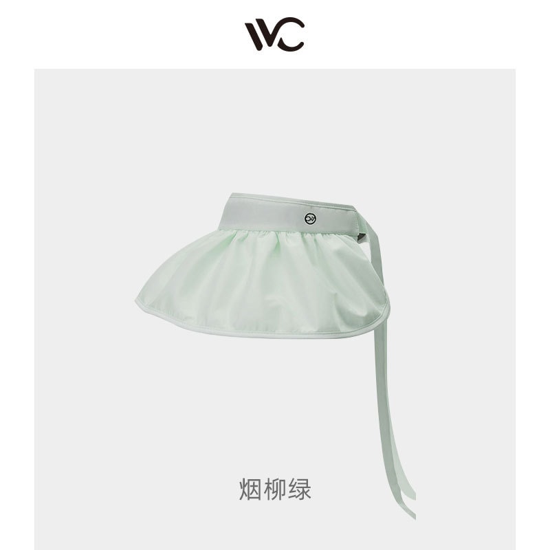 【中国直邮】VVC 防紫外线太阳帽 贝壳大檐霁月白 标准款
