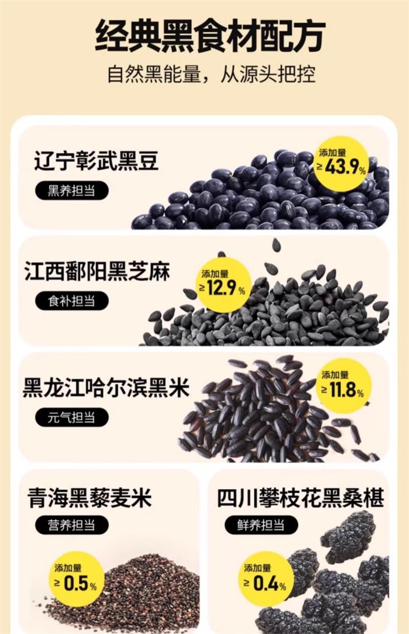 【中国直邮】燕之坊 红参五珍粉吉林红参红枣红豆枸杞红米红枣粉 500g/罐