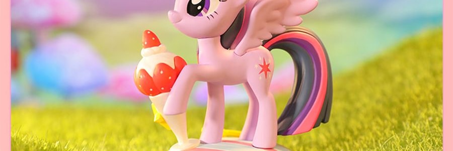 泡泡玛特pop mart 小马宝莉悠闲的午后时光系列盲盒手办 整盒含12个