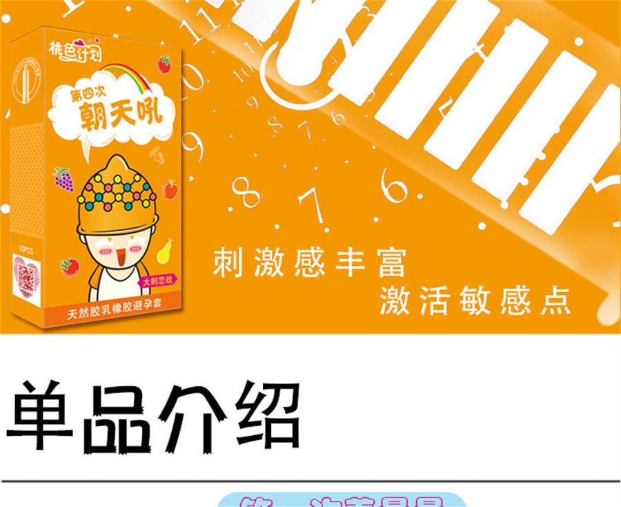 【中國直郵】聖羅蘭 新品 桃色計畫系列 避孕套10只裝 第一次羞暈暈款
