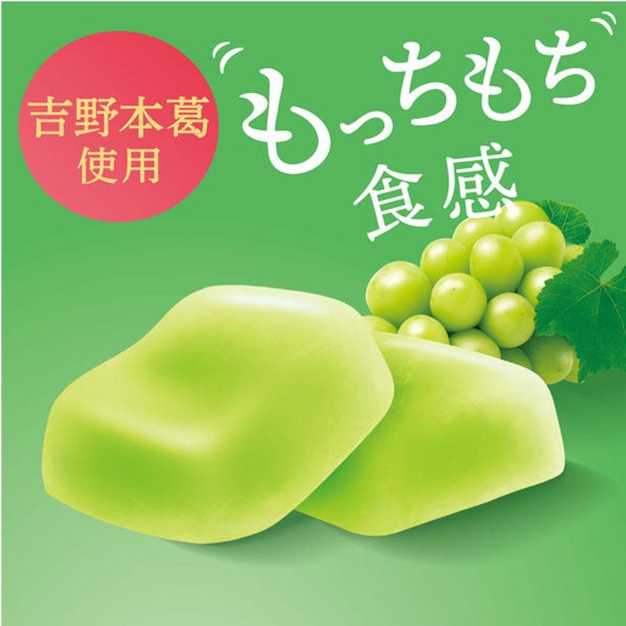 UHA オールナチュラルフルーツジュースもちグミ グレープ風味 45g - Yami