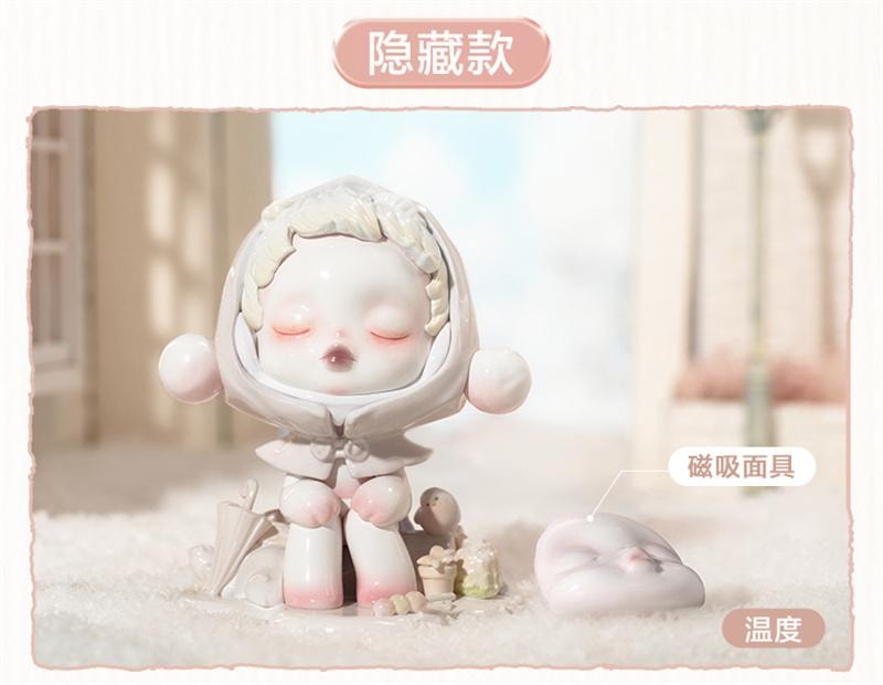 【中国直邮】 POP MART 泡泡玛特 SKULLPANDA 温度系列手办盲盒 玩具礼物 随机1个装