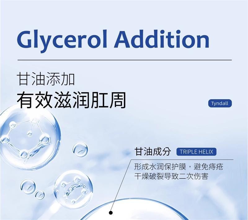 【中国直邮】 丁达尔 医用卡波姆痔疮敷料 痔疮膏 舒肿缓痛 散热解表 用于内球外型混合型 20g/盒