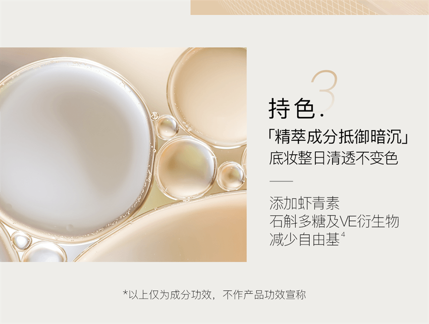 【中國直郵】 柳絲木 5K高清粉底液 保濕遮瑕不脫妝乾混油皮bb霜 粉瓷白30g/瓶(適用乾皮-贈美妝蛋)