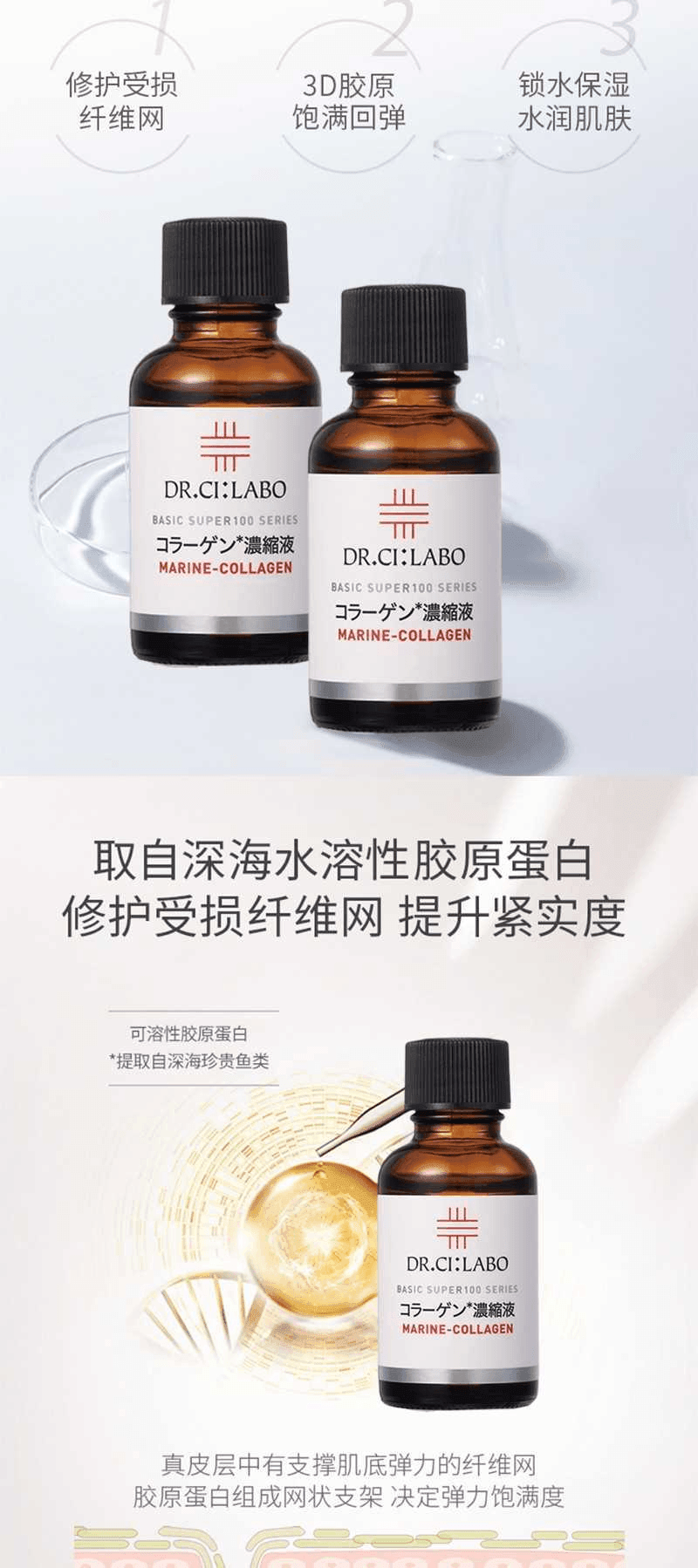 【日本直效郵件】Dr.Ci:Labo城野醫生 水凝膠原蛋白濃縮液原液30ml