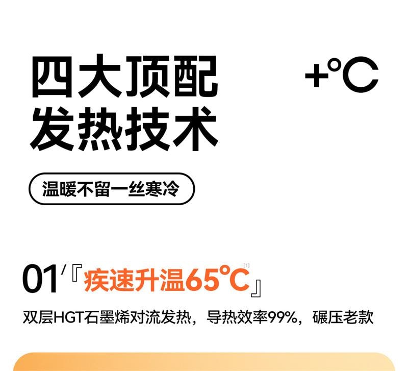 【中国直邮】 亲太太 二合一暖手宝数显充电宝迷你便携随身暖手神器 梧桐米 1个装