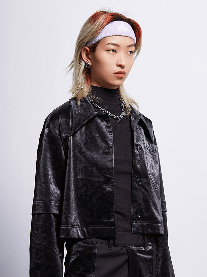 中國直郵 omto&潮流合夥人2 Fourtry聯名款髮帶跑步頭戴吸汗帶女健身止汗潮 紫色 均碼