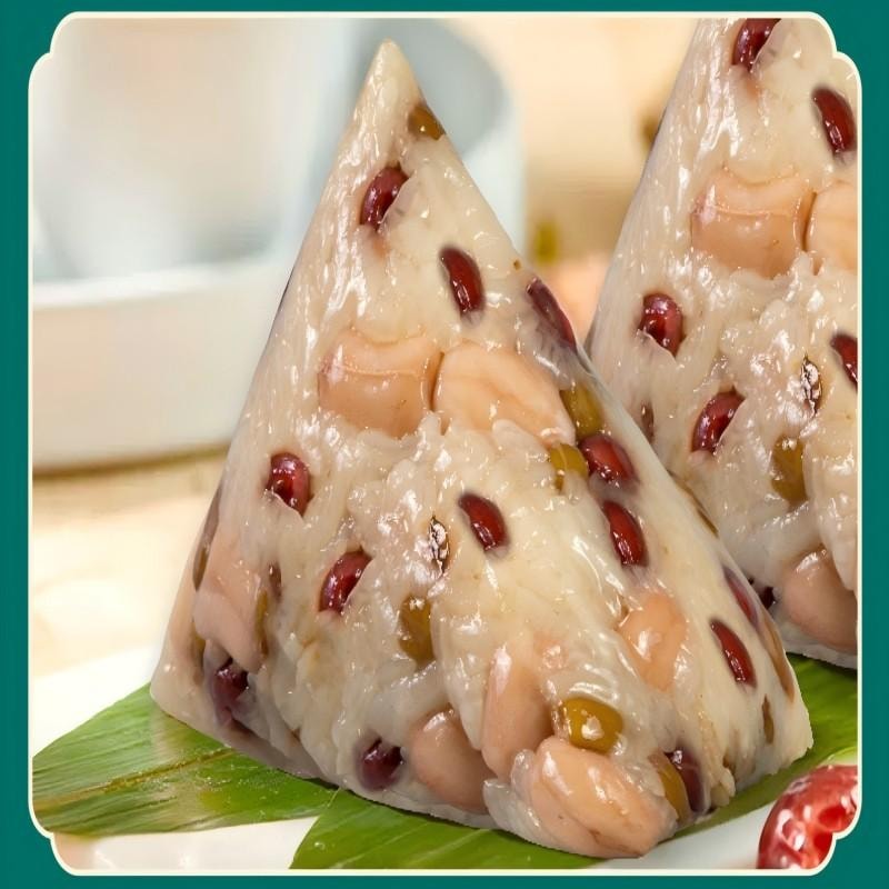 【中国直邮】 广州酒家 【端午节粽子】八宝香粽中华老字号早餐送礼手信龙舟200g