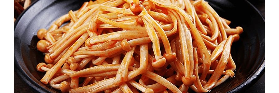 Enoki aux champignons épicé 1,94 oz 【Sans conservateurs ajoutés】【Saveur authentique du Sichuan】