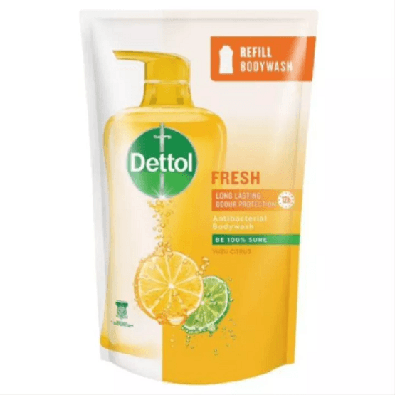 【马来西亚直邮】印度尼西亚 DETTOL 滴露 清爽抗菌沐浴露补充包 800ml