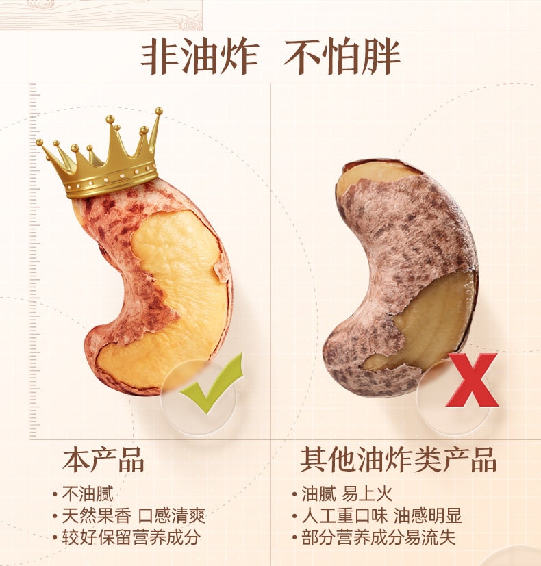 中国 三只松鼠 紫皮腰果坚果炒货零食干果30g/袋