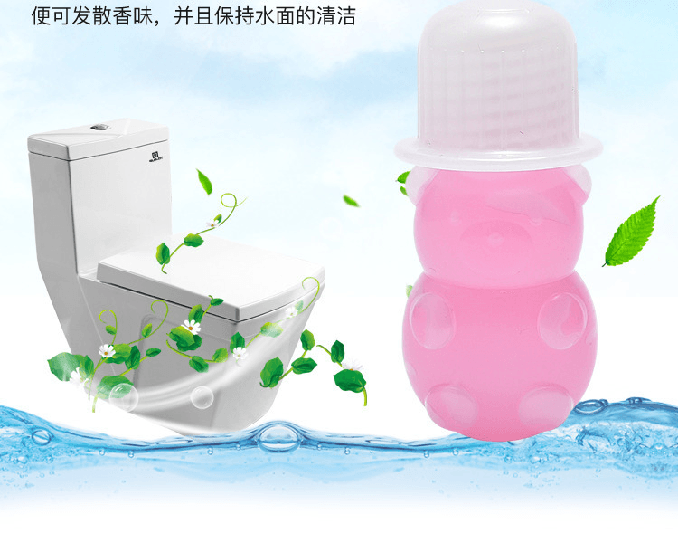 KOBAYASHI 小林製藥||馬桶開花小熊潔廁凝膠||舒緩薰 7.5g×3瓶