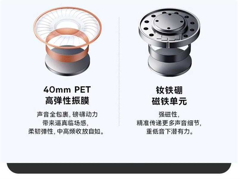 【中國直郵】 倍思 頭戴式耳機藍牙耳機無線降噪耳麥罩 新款D05-米白色