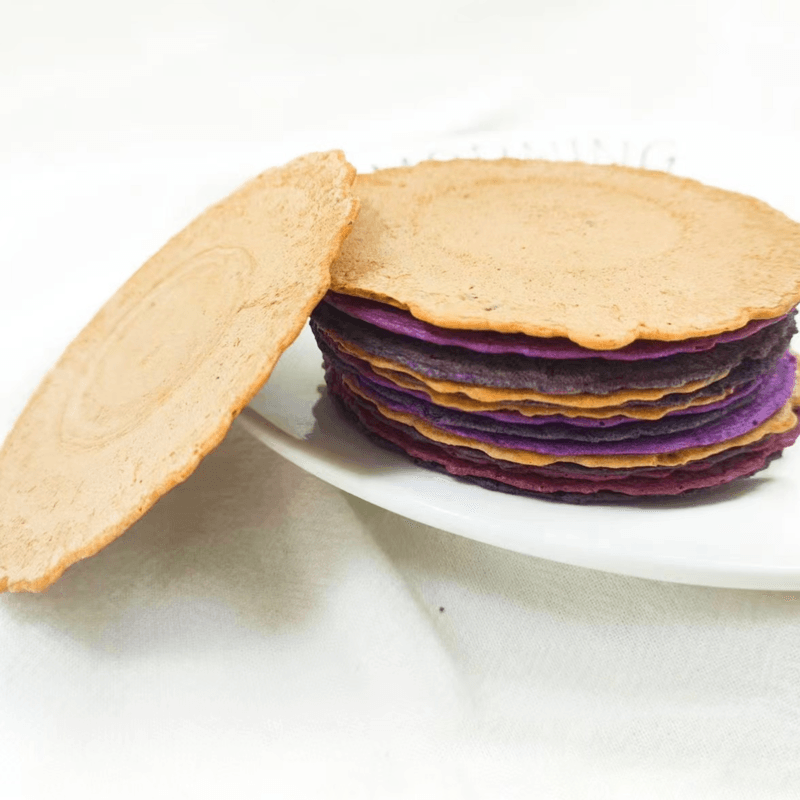 中国 正香源 五谷杂粮六口味五谷薄脆 无蔗糖 无香精色素  风吹饼  短保 健康膳食 330克 6包分装 元气薄饼零食饼干