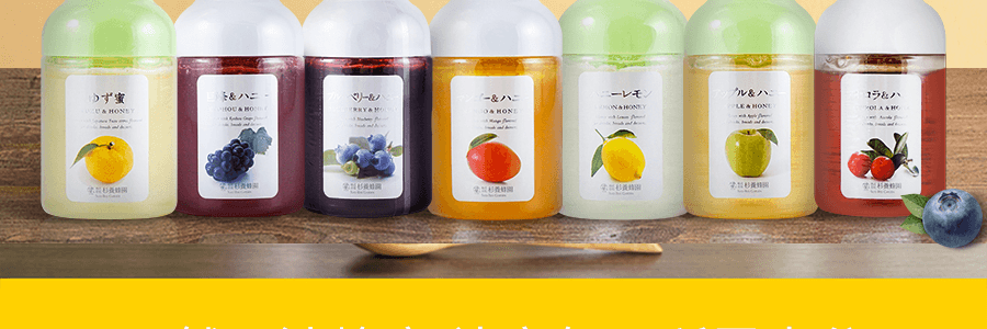 【小紅書爆款】日本杉養蜂園 櫻桃蜂蜜 300g 日本國寶級蜂蜜